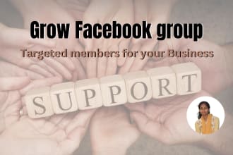 manage and grow your facebook group with targeted members