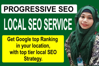 monthly local SEO service for google top ranking