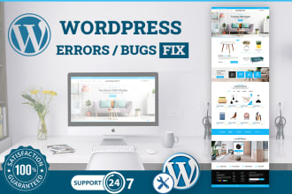 install, configure, fix or customize wordpress themes