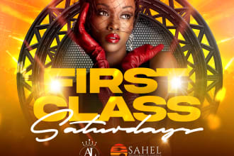 do party, event and birthday flyer design