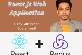 develop react js web application