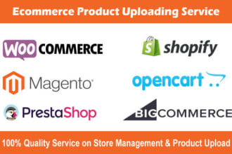 do bulk product listings and manage ecommerce stores