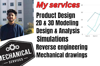 do cad product design and mechanical engineering tasks