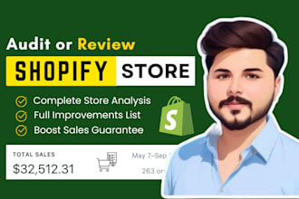 do shopify store review, audit shopify store to boost your conversions