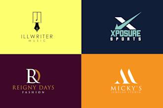 creative professional business logo design