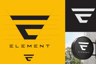 design awesome monogram logo and initial letter