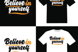 create design for t shirt and merchandise graphics