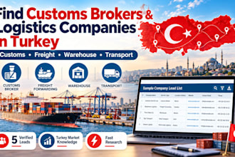 find customs brokers and logistics companies in turkey