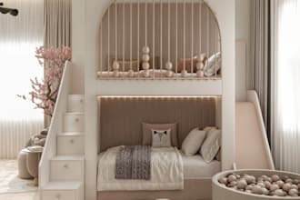 design 3d kids bedroom design best price and high quality