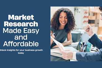 do market research, competitor and swot analysis