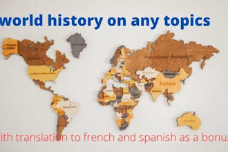 provide deeper researched history on politics and religion