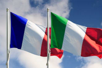 translate from italian to french or from french to italian