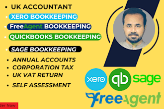 do bookkeeping in xero freeagent sage and quickbooks online