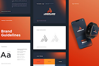 design logo and brand identity with a style guide