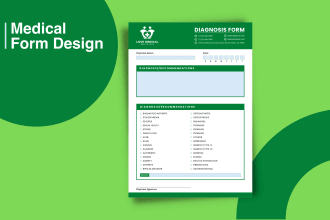 design medical form professionally