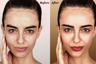 do photo retouching, portrait editing headshots for beauty, business corporate