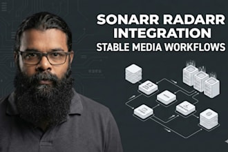 fix and automate sonarr and radarr on existing linux servers