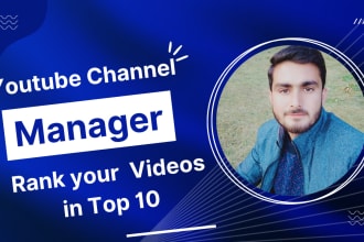 your youtube channel manager to make it top ranking
