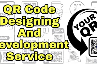 do professional qr code design and development work