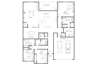 draw 2d floor plan, house plan, in autocad