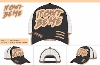 do streetwear snapback design trucker hat for clothing brand