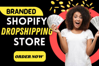 set up shopify store or shopify store design