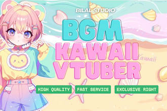 make cute anime or kawaii music for games, videos, vtubers