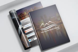design company profile, annual report, brochure, booklet