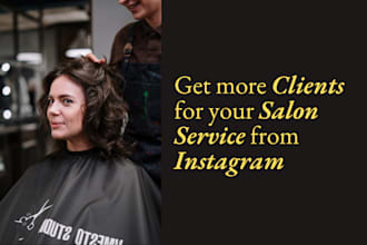 help you get clients for spa beauty hair salon website via meta instagram ads