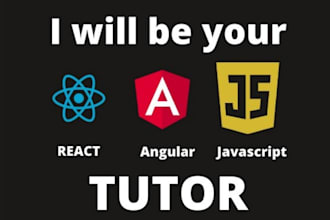 create HTML, CSS, javascript, reactjs, and angular projects