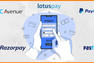 quickly integrate payment gateway to your  website