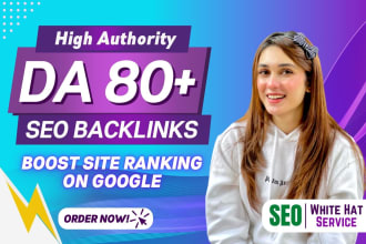 do high da white hat SEO dofollow backlinks by link building for google ranking