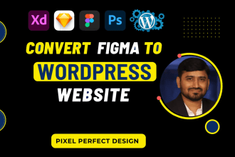 convert figma to wordpress website using acf