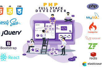 be your PHP full stack web developer
