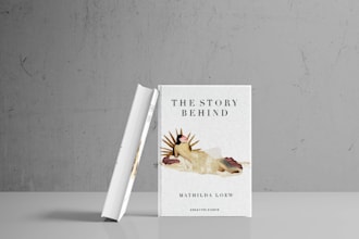 design a unique book cover and layout