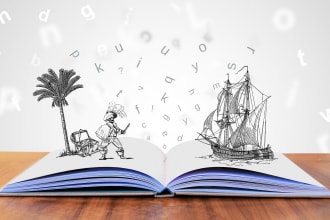 write a short story in arabic