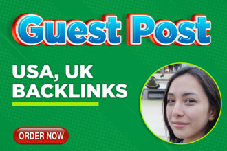 guest post blend USA UK dofollow SEO tf backlinks da50 plus blogger outreach