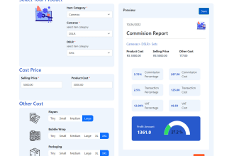 convert excel PSD to web or build custom web calculator