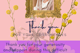 design funeral flyer, church flyer quickly