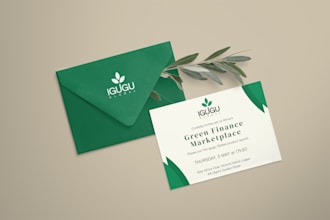 design an invitation card for you