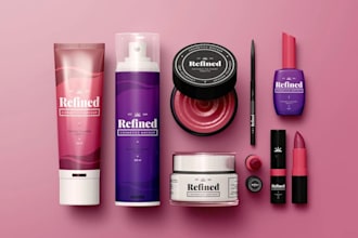 do cosmetic label and cosmetic packaging design