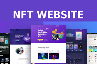 create nft or crypto token website
