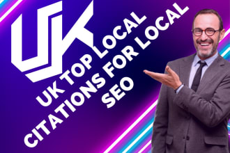 do UK local citations for gmb ranking and local SEO