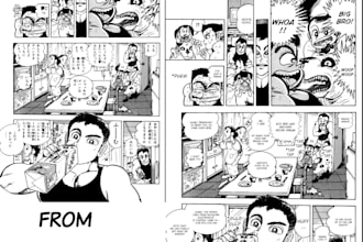 translate manga japan, webtoon to english