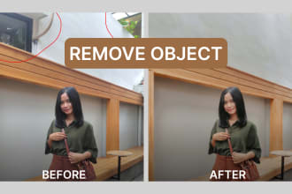 retouching or remove object