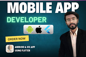 develop flutter app, convert figma to flutter app, android, ios app