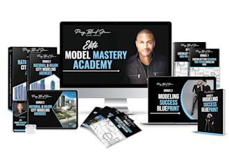 design online course mockup bundle and ecover bundle