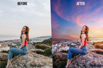 do realistic background change and add or remove object