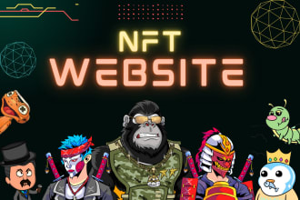 create a stunning nft landing page or website with wordpress and elementor pro