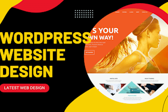 design elegant wordpress website